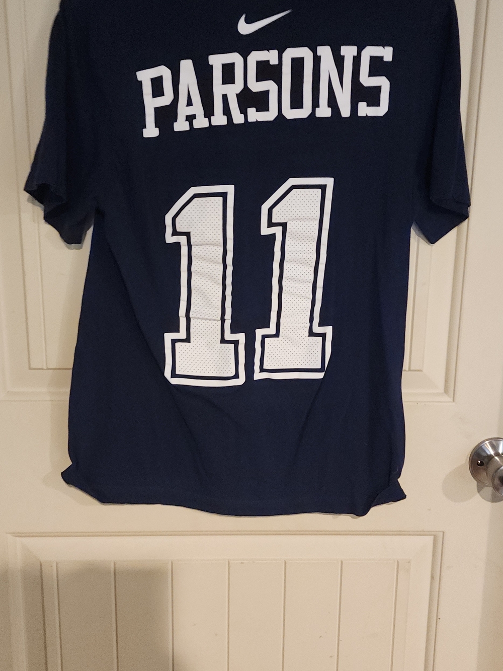 Nike Kids Navy Parsons #11 Short Sleeve Athletic Tee